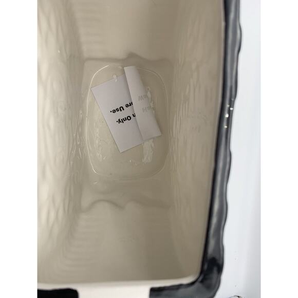 Oreo Milk Splash Cookie Jar Ceramic Cookies 9.5" Progressive Promotions *Crazing - Picture 7 of 16